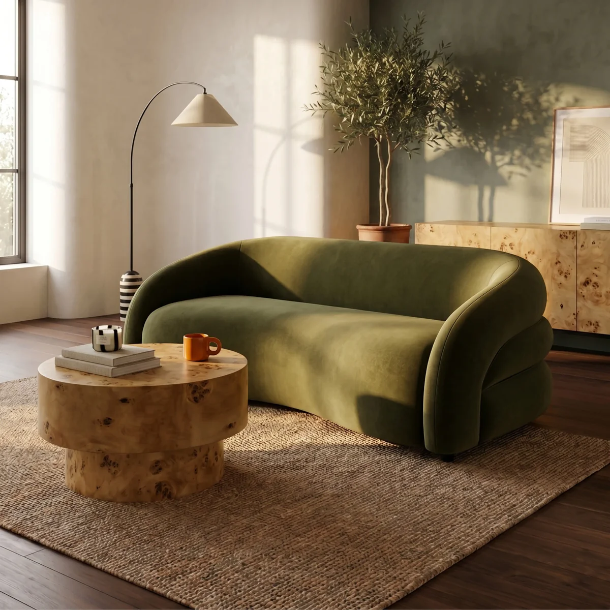 Coffee table styling lifestyle
