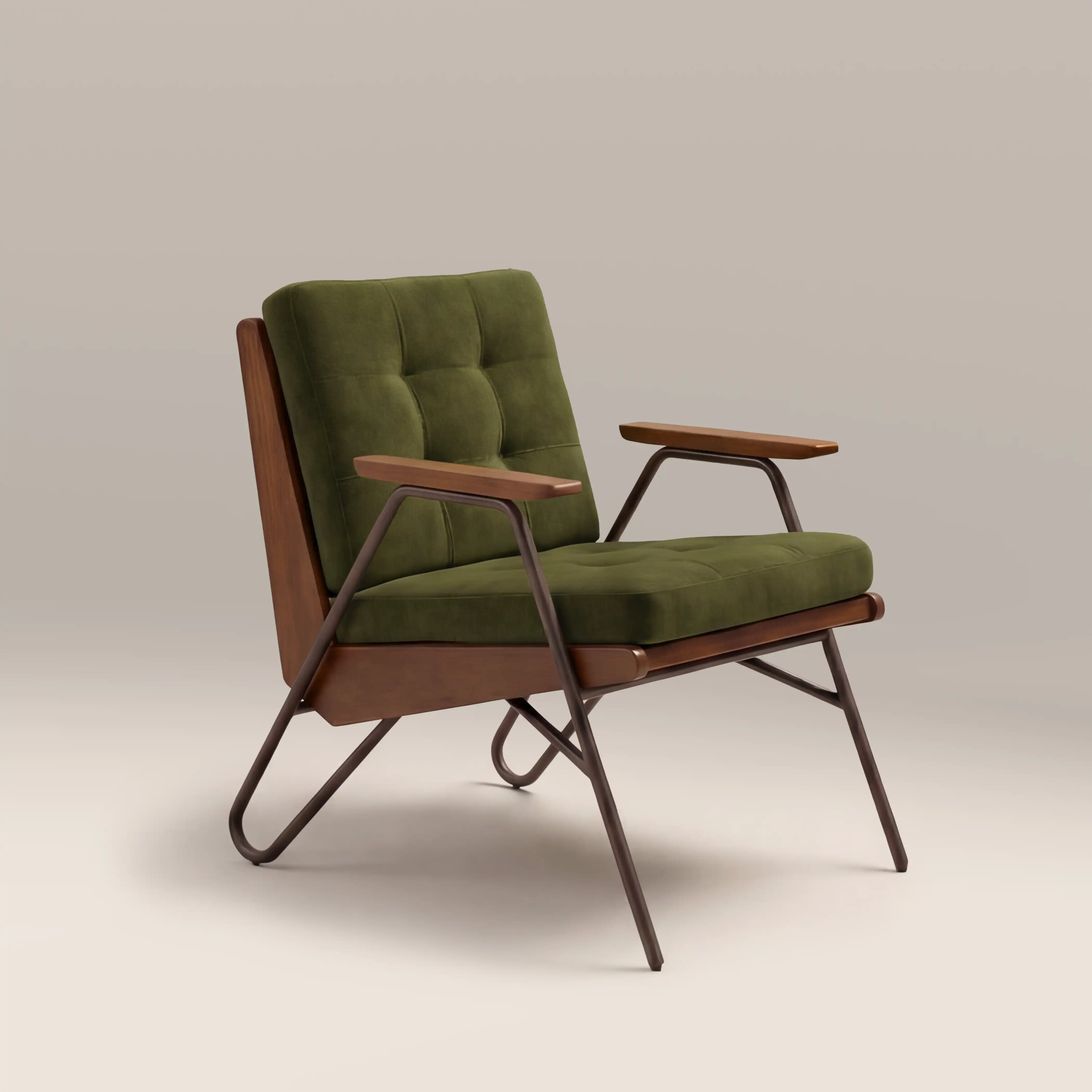 Wren Accent Chair Olive Green
