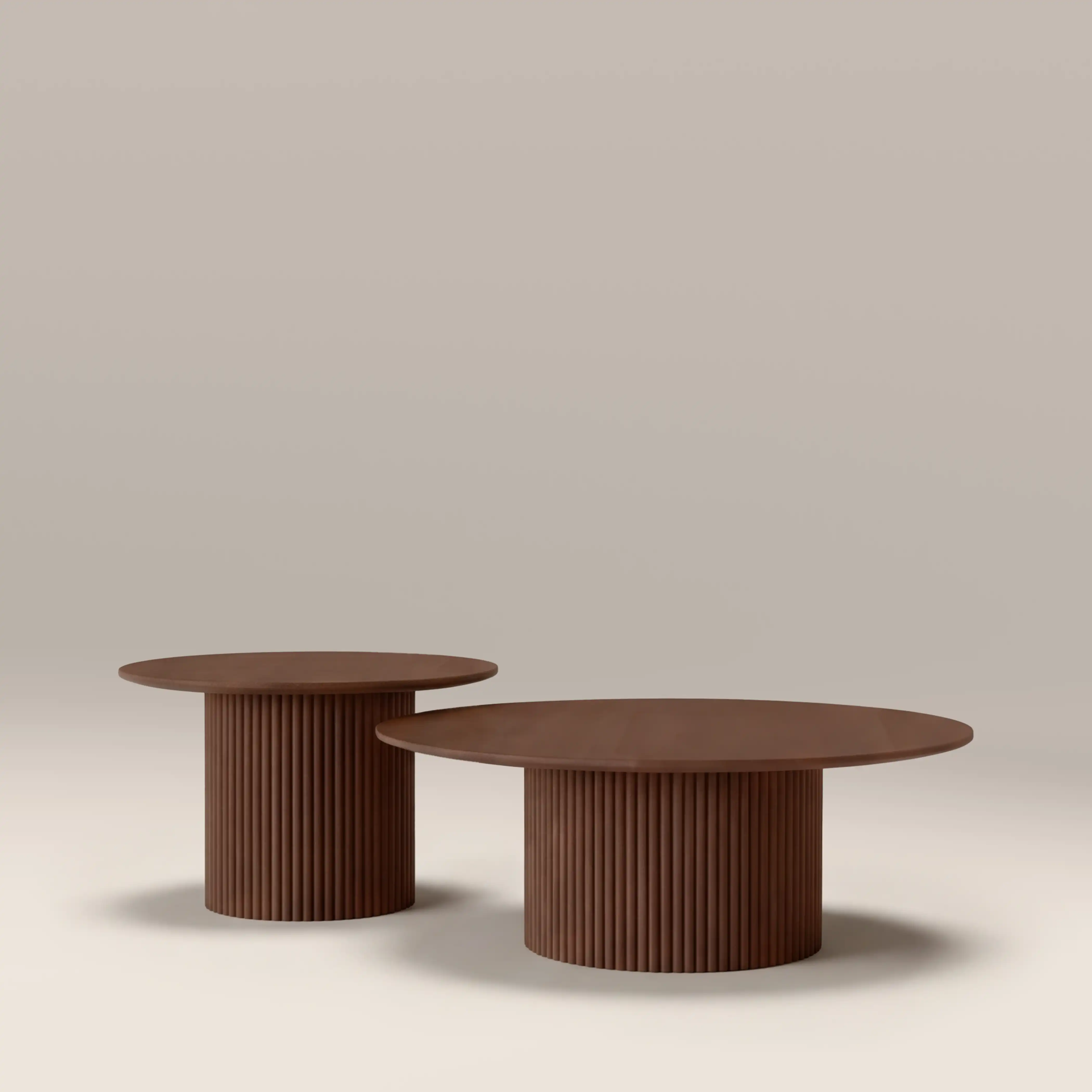 Mount Round Coffee Tables set of 2